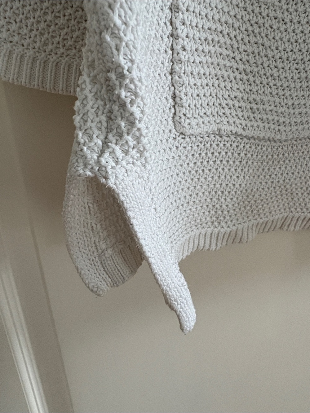 MARINE LAYER CATALINA KNIT OPEN CARDIGAN SWEATER 100% cotton Size Large - Picture 6 of 9